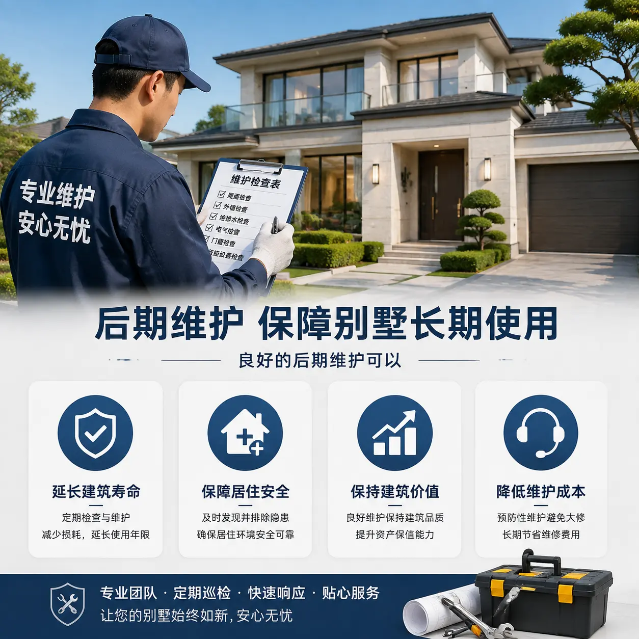 别墅建造公司推荐： 普定 施工质量的关键要素