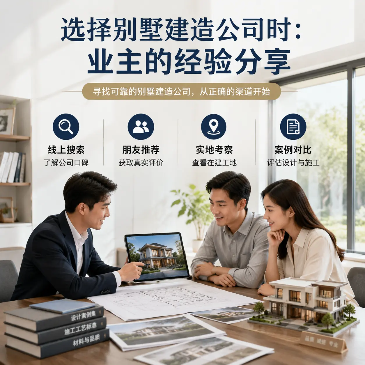 选择别墅建造公司时： 普定 业主的经验分享