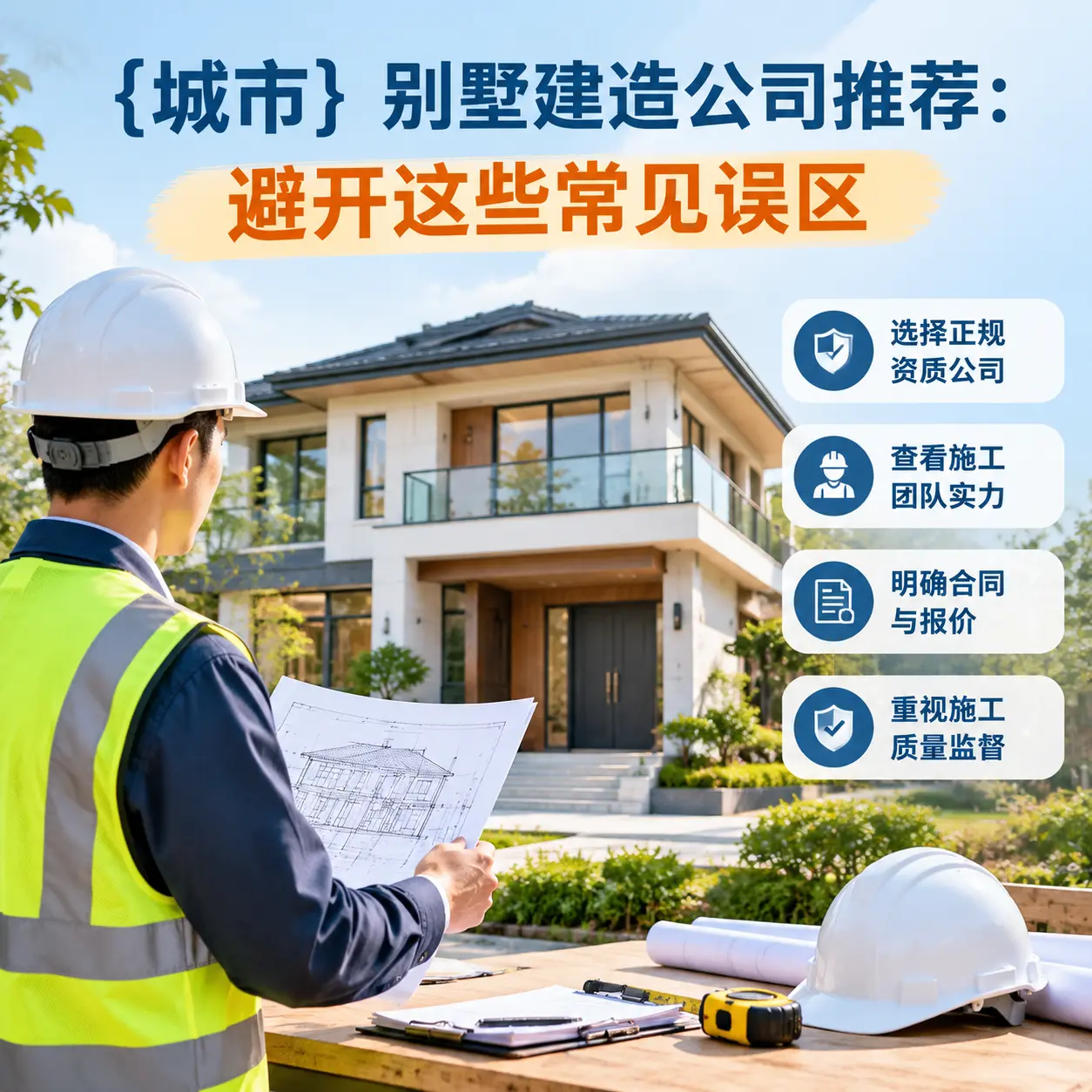 普定 别墅建造公司推荐：避开这些常见误区