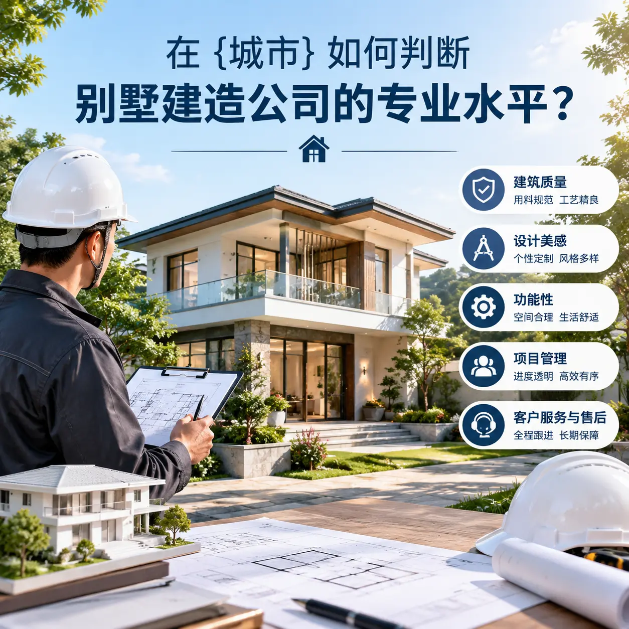 在 普定 如何判断别墅建造公司的专业水平?