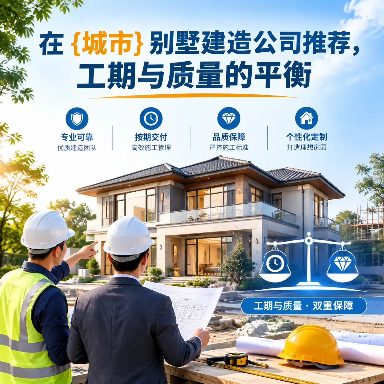 在 普定 别墅建造公司推荐，工期与质量的平衡