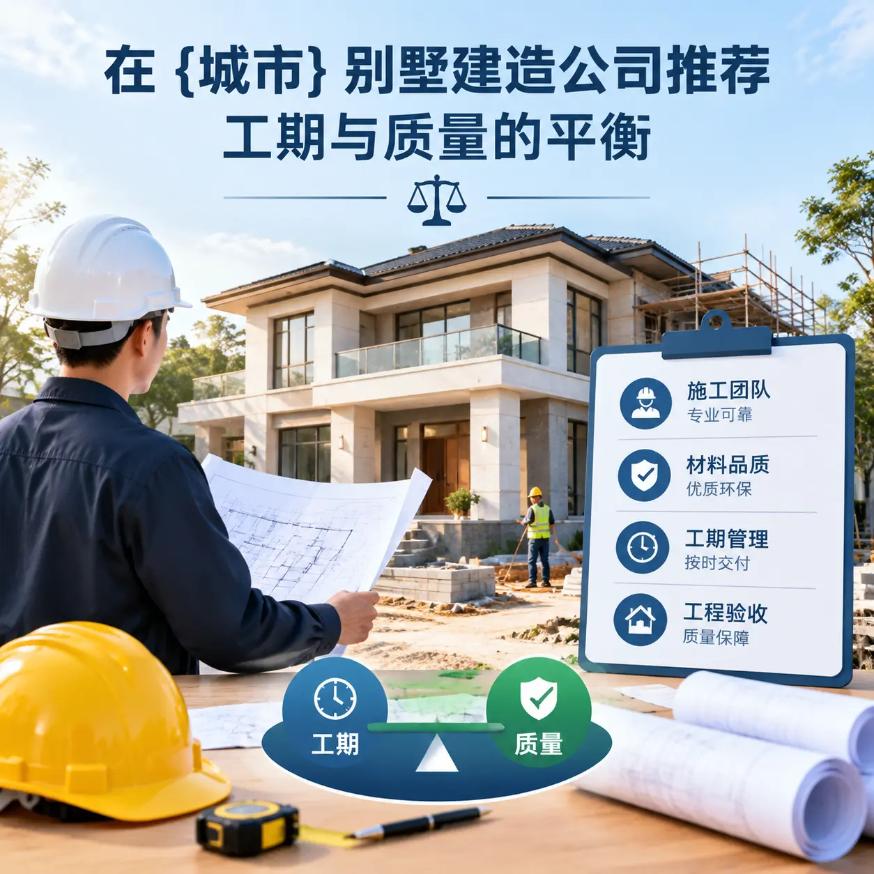 在 普定 别墅建造公司推荐，工期与质量的平衡