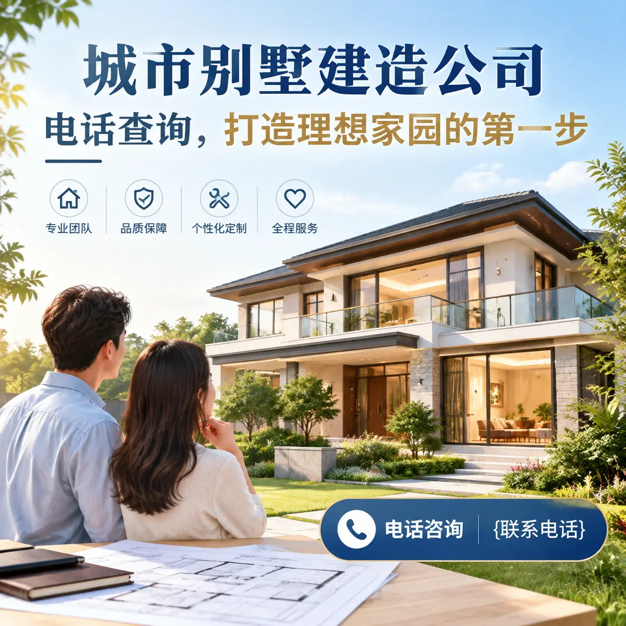 普定别墅建造公司电话查询，打造理想家园的第一步