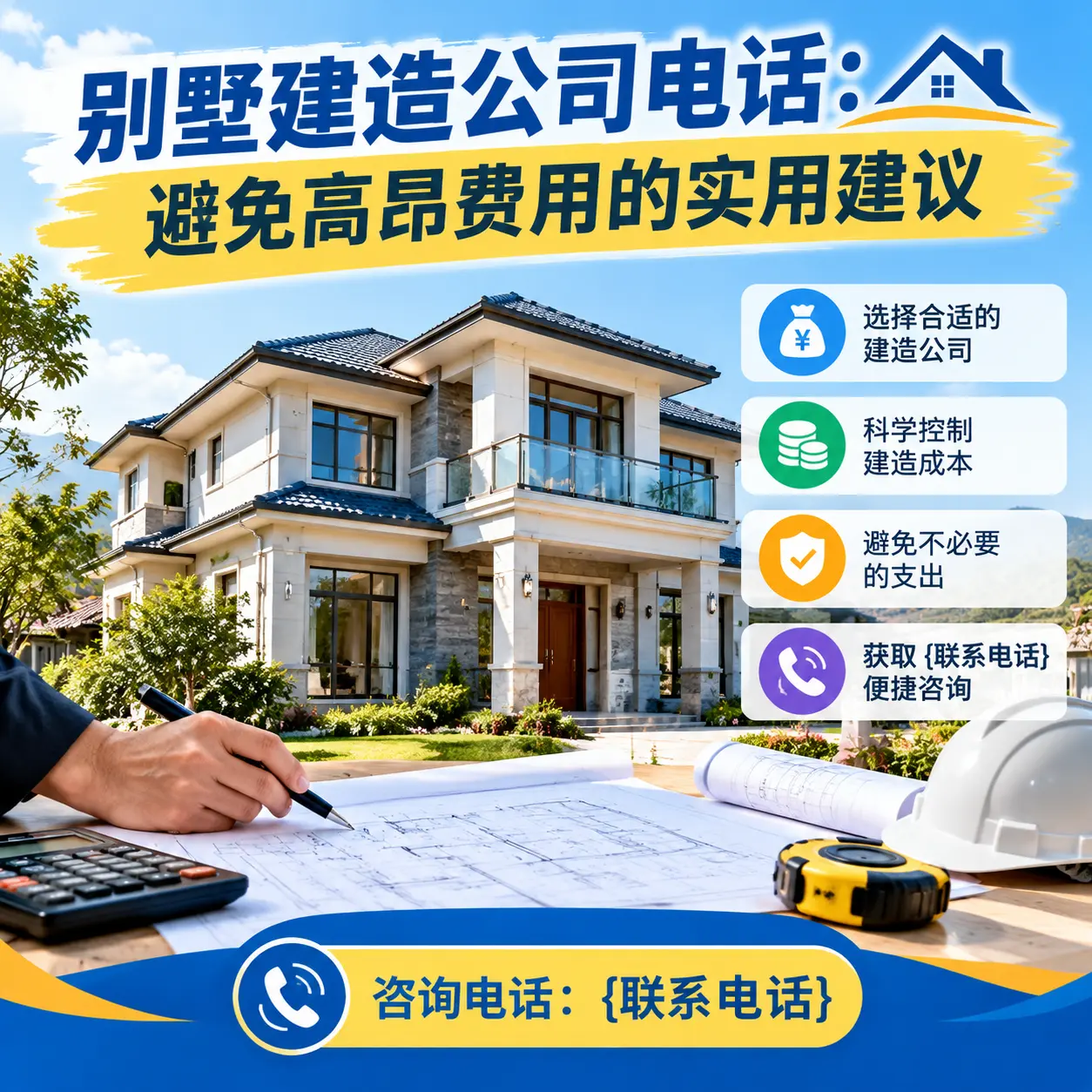 普定别墅建造公司电话:避免高昂费用的实用建议
