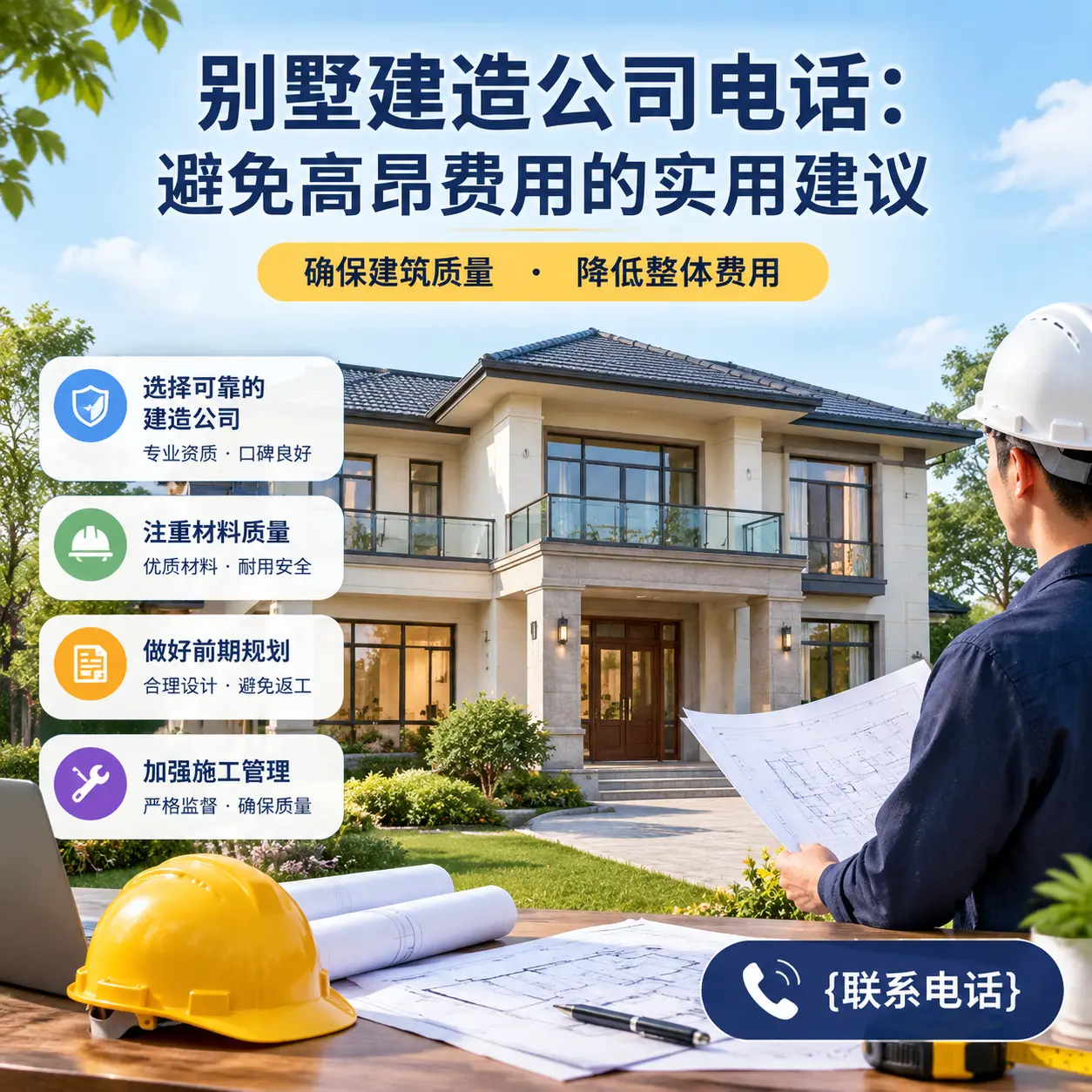 普定别墅建造公司电话:避免高昂费用的实用建议
