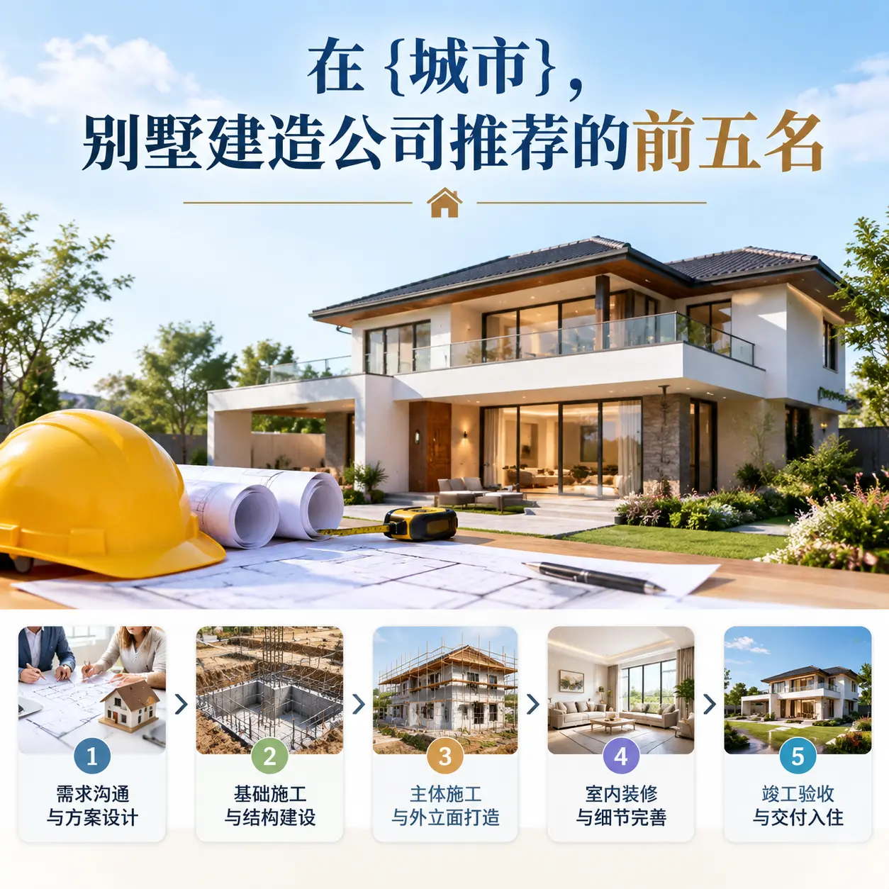 在 普定，别墅建造公司推荐的前五名