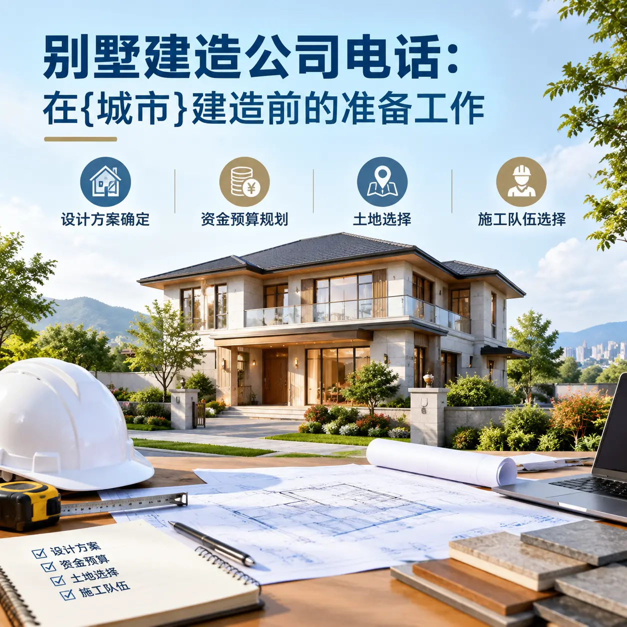 别墅建造公司电话：在普定建造前的准备工作