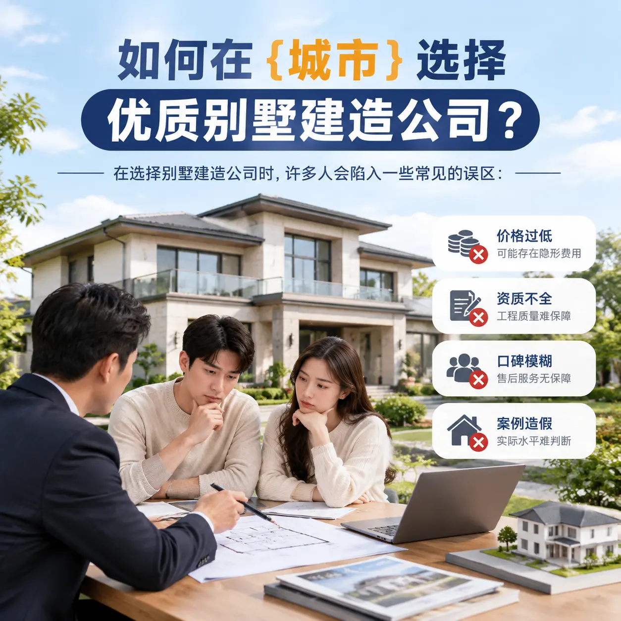如何在 普定 选择优质别墅建造公司？