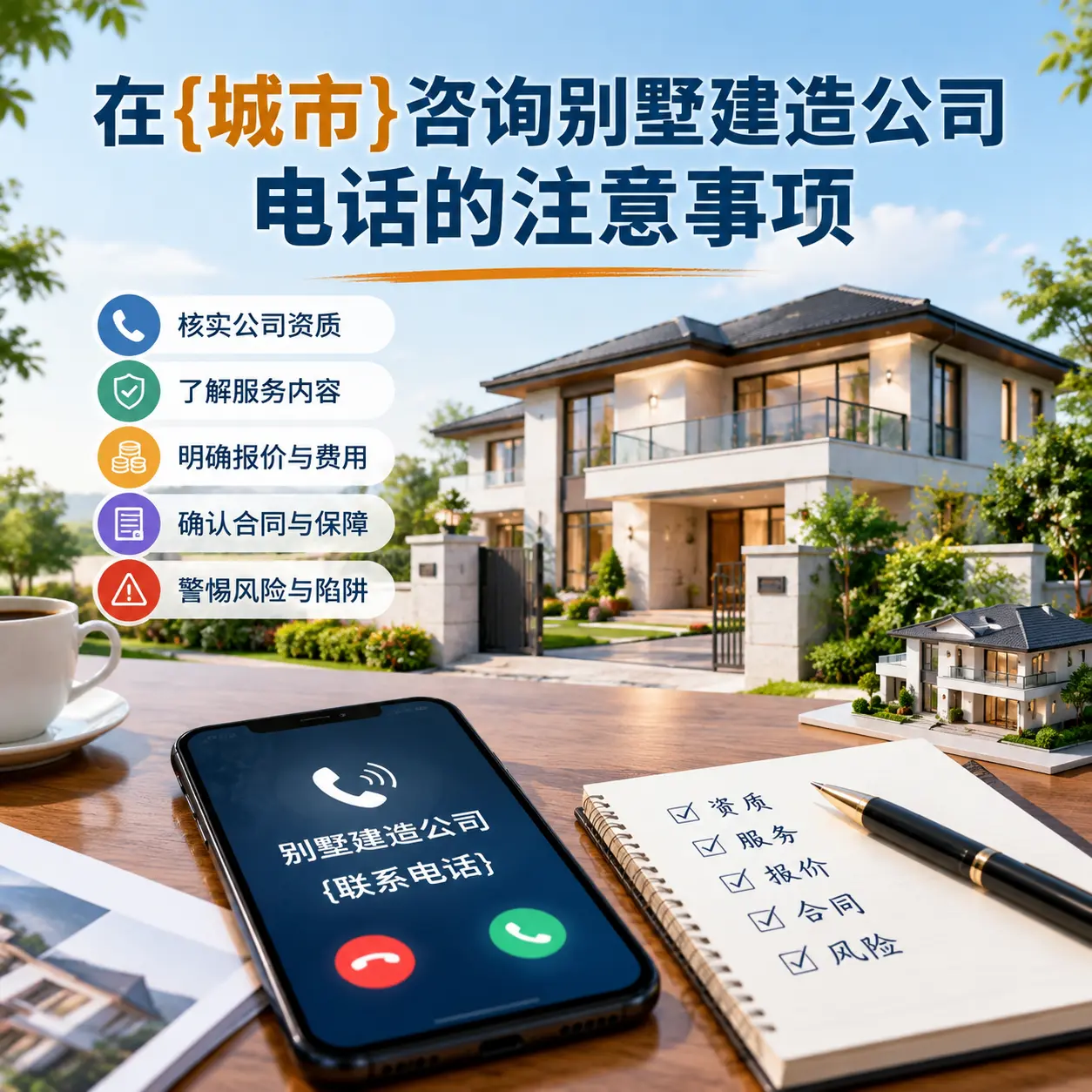 在普定咨询别墅建造公司电话的注意事项