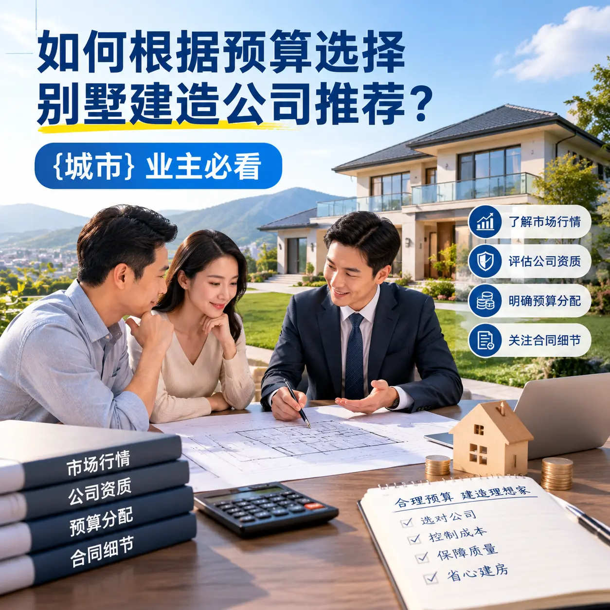 如何根据预算选择别墅建造公司推荐? 普定 业主必看