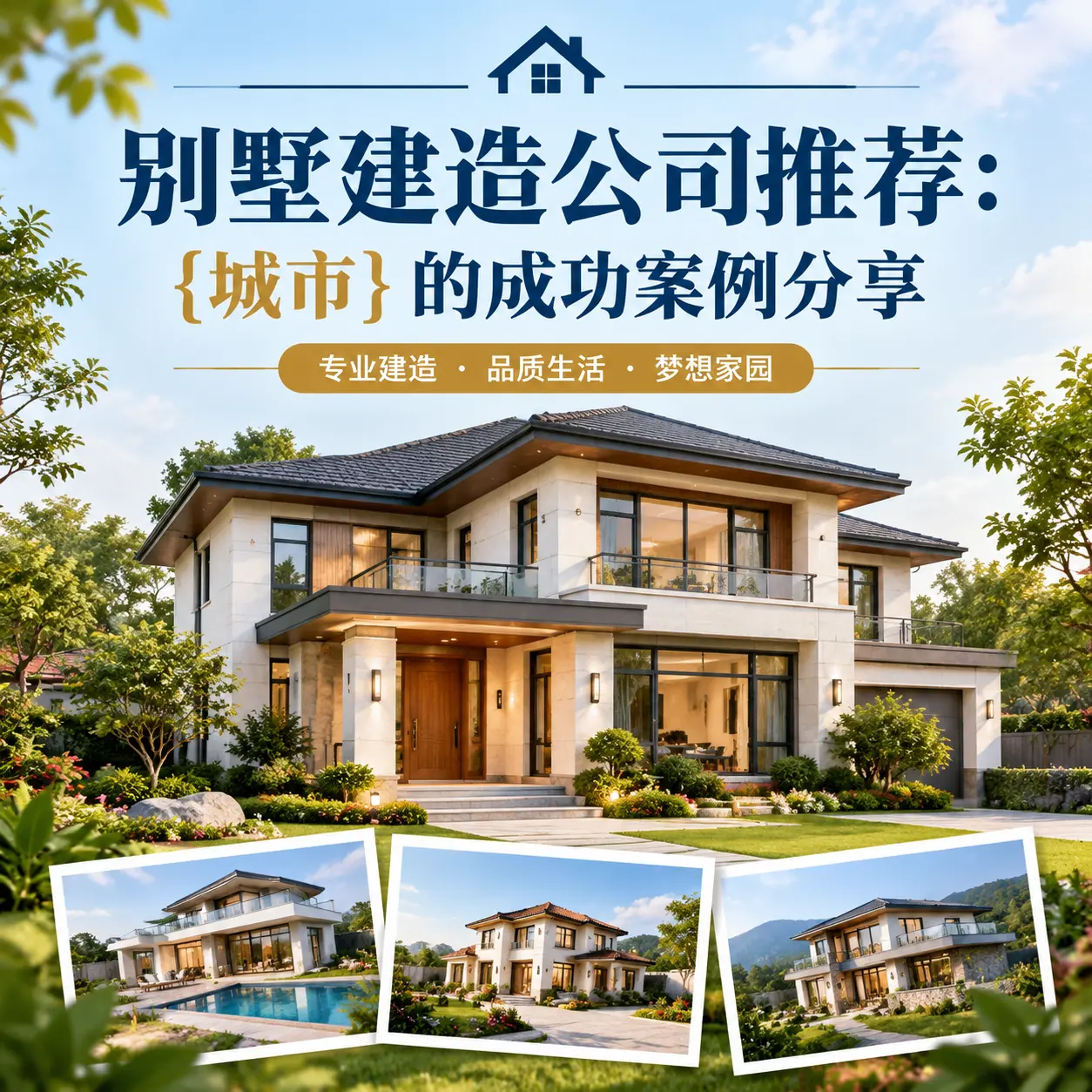 别墅建造公司推荐： 普定 的成功案例分享